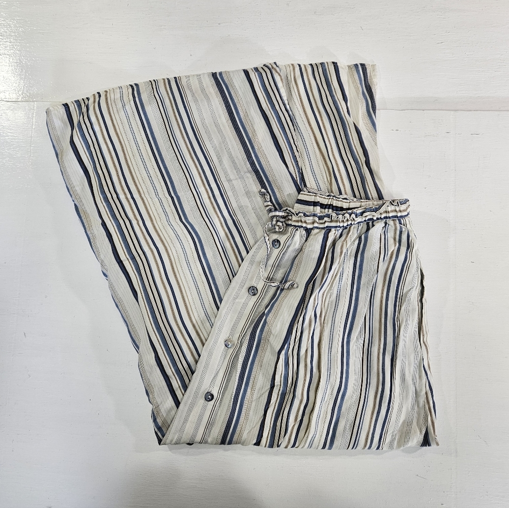 Vintage Susan Bristol striped maxi skirt women's size medium